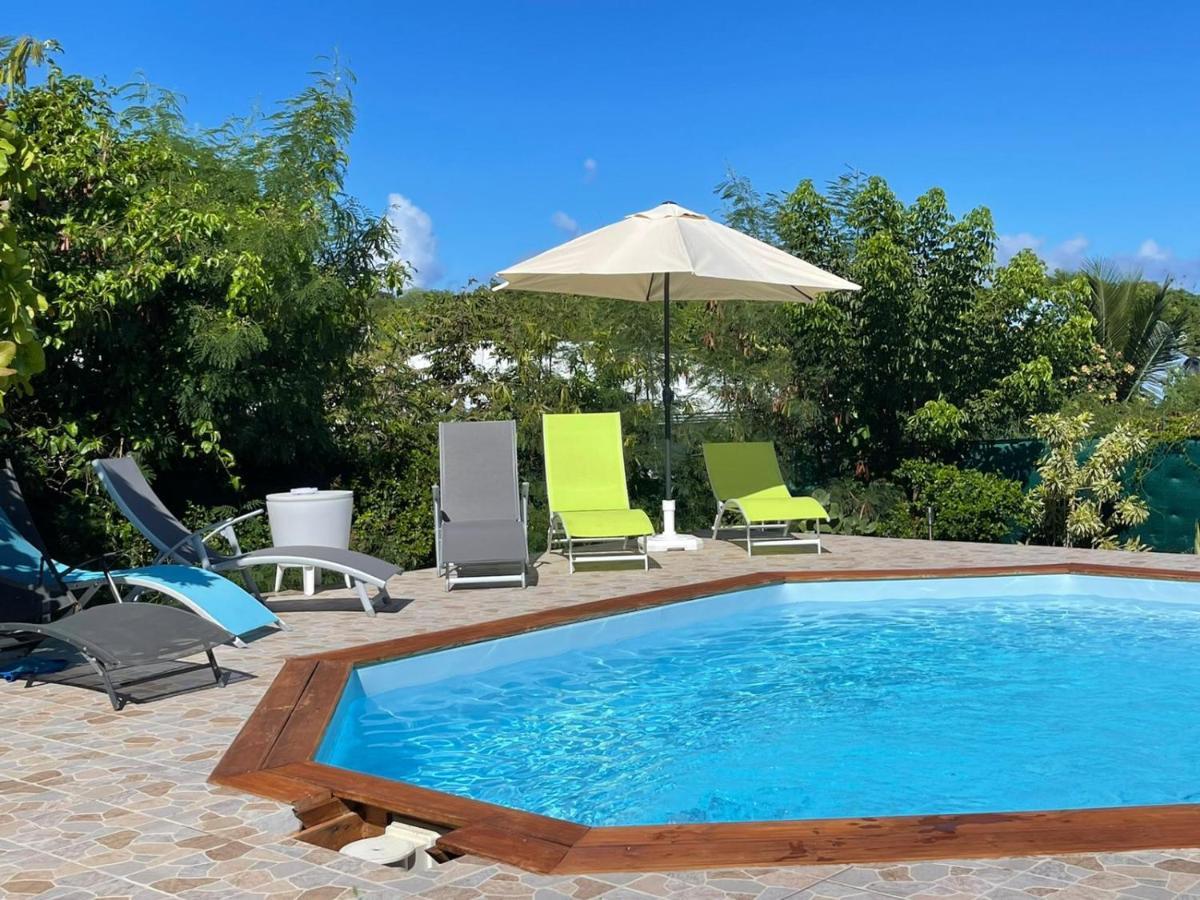 La Villa Les Palmiers Simplicite Convivialite Saint-Francois  Exteriör bild