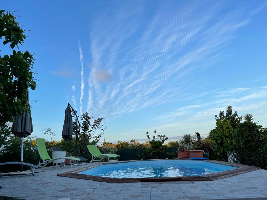 La Villa Les Palmiers Simplicite Convivialite Saint-Francois  Rum bild